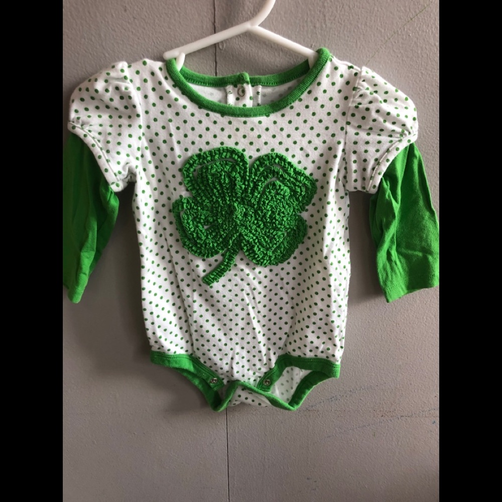 Shamrock onesie